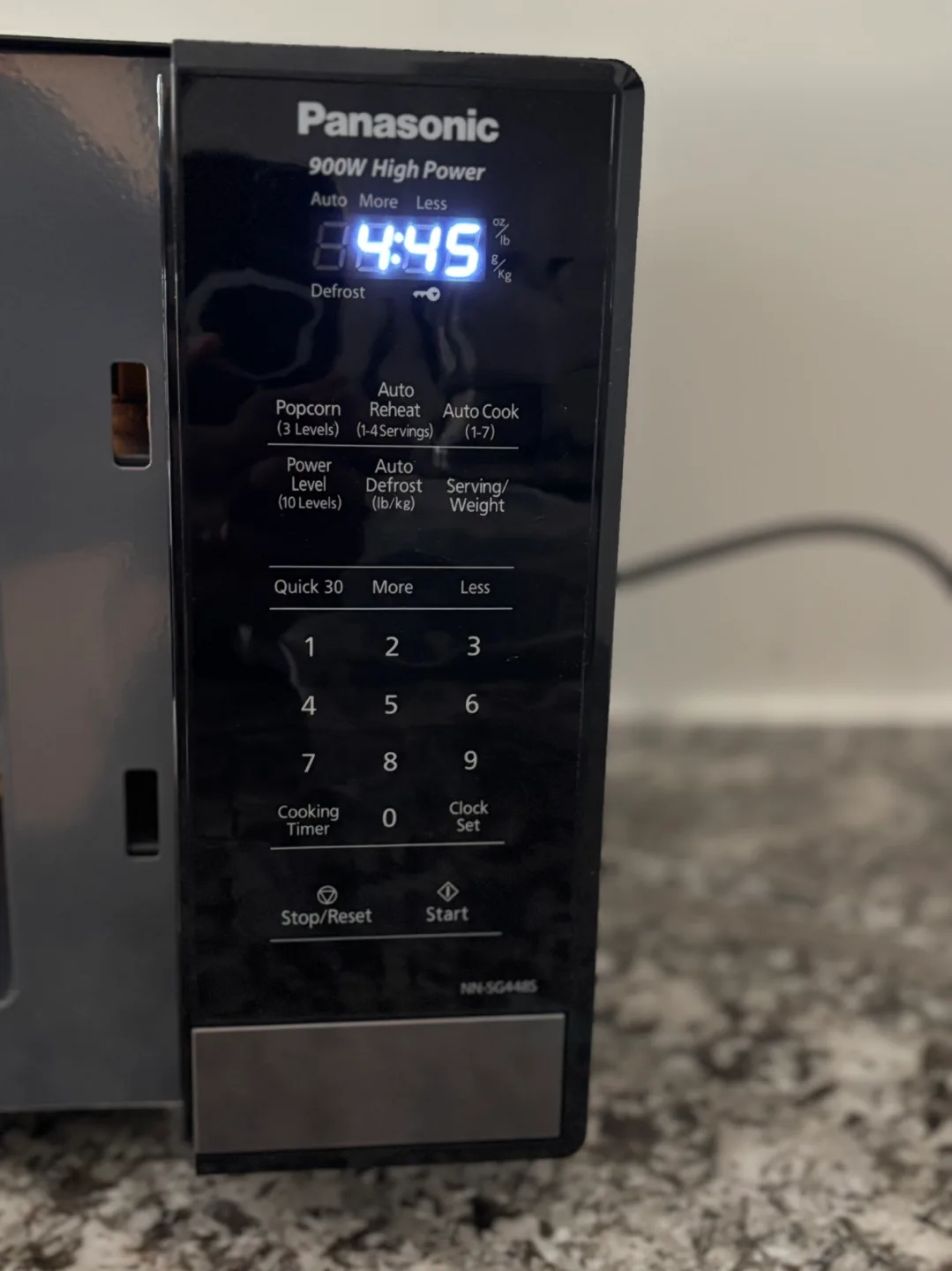 Panasonic Microwave image indicator(3)