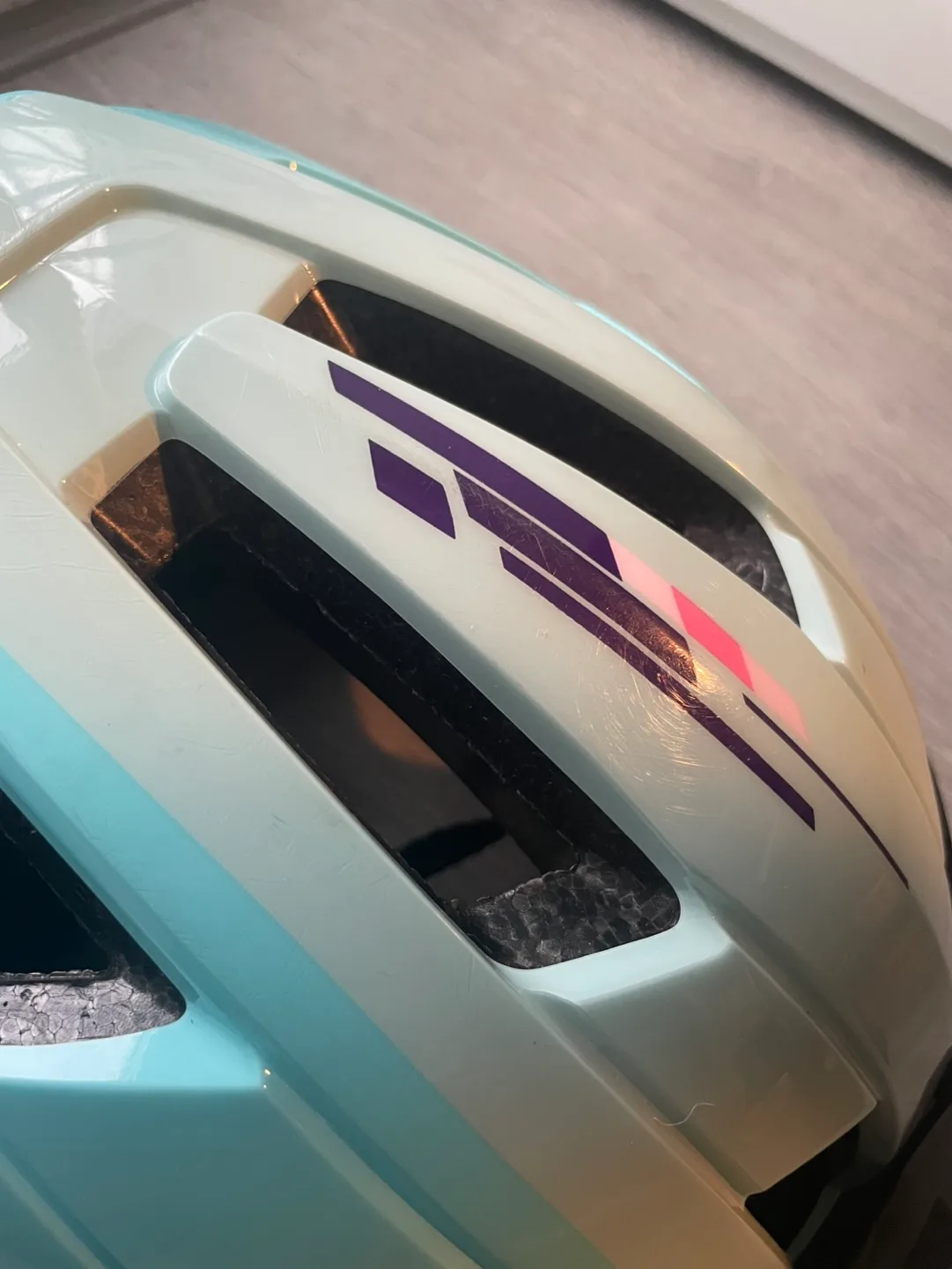 Adult Cycling Helmet - Light Blue image indicator(6)