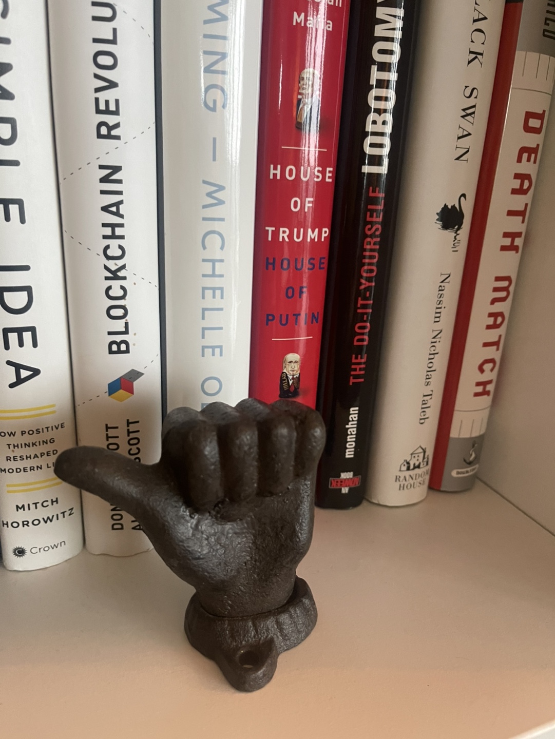 Cast Iron Hand Hook - Shaka Sign