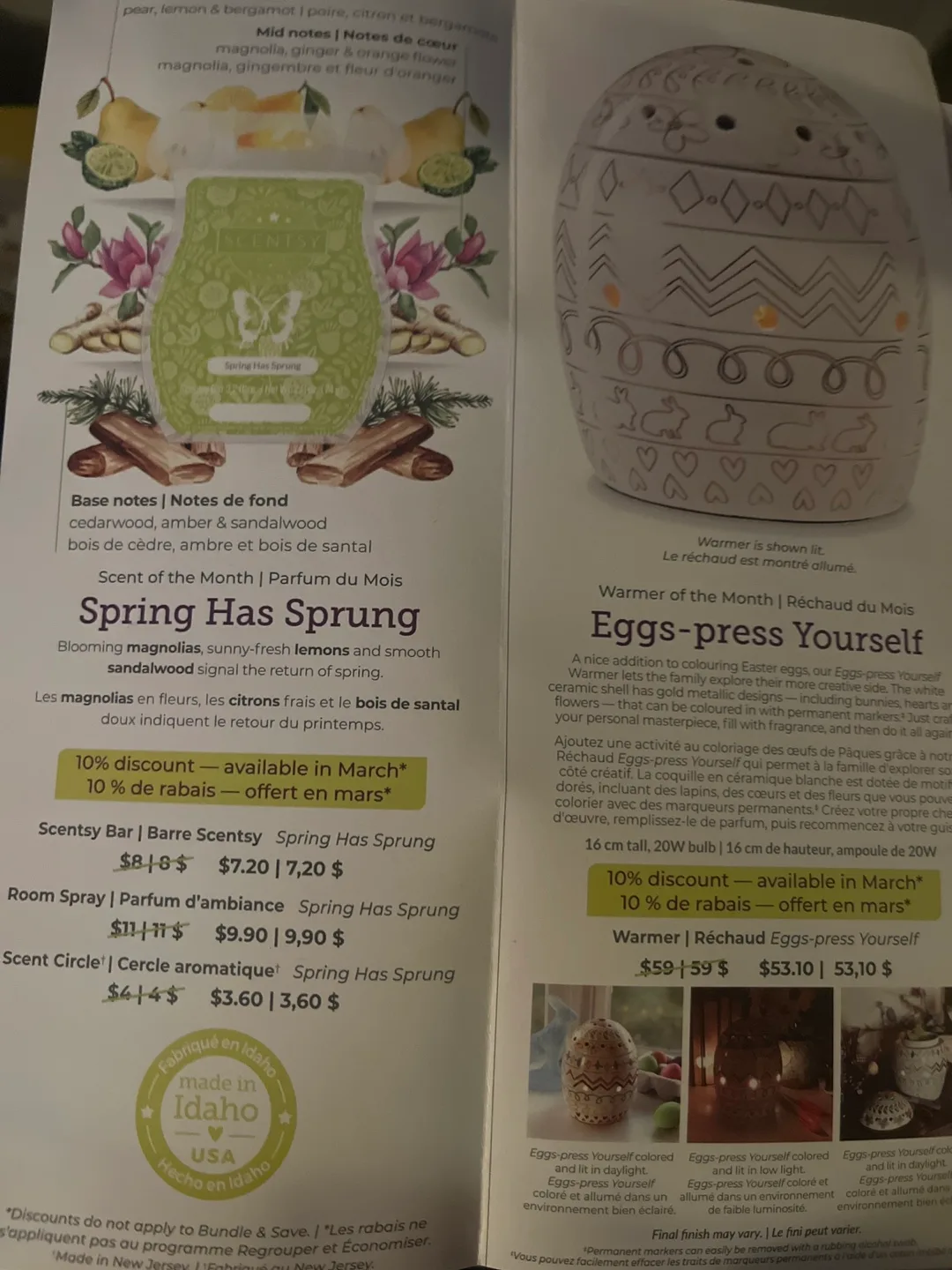 Scentsy Eggs-press Yourself Warmer image indicator(4)