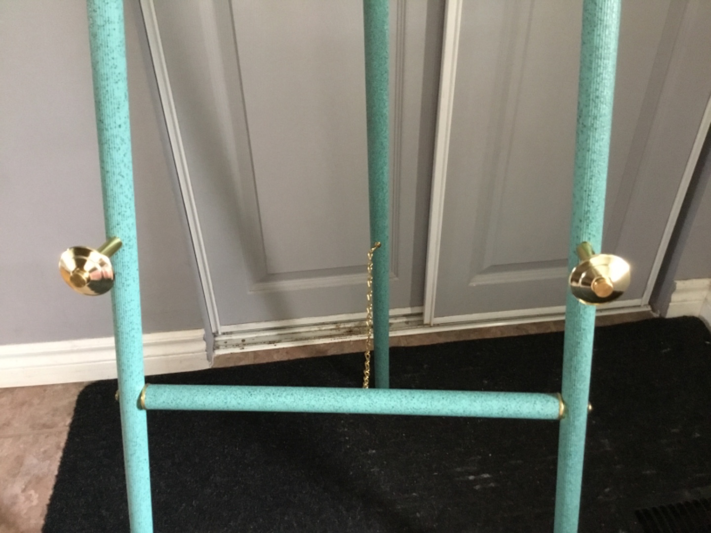 Vintage Turquoise Artist Easel - photo 5