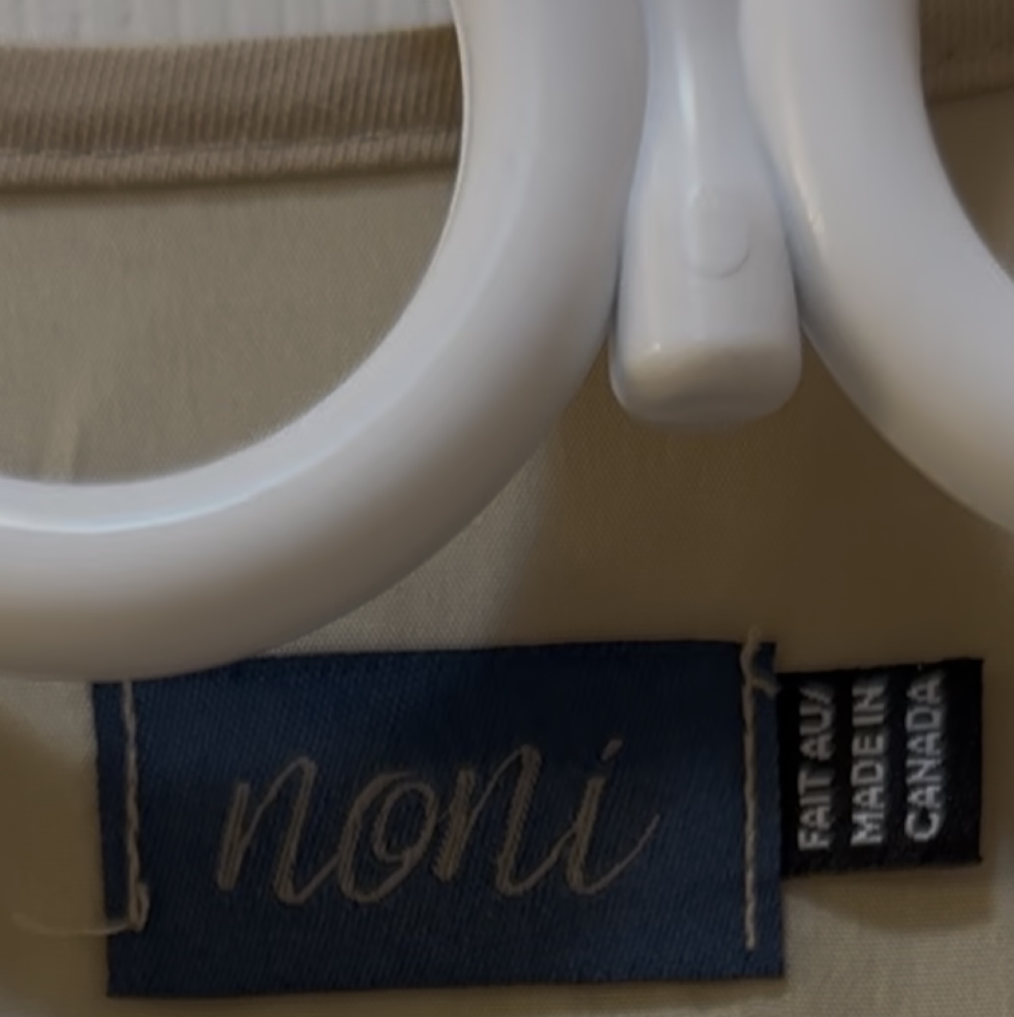 Noni Beige Long Sleeve Dress - photo 2