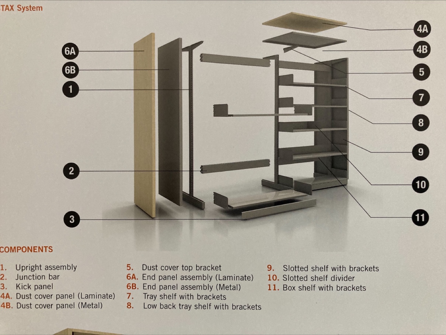Used Library Shelving Unit - Heavy Duty - photo 2