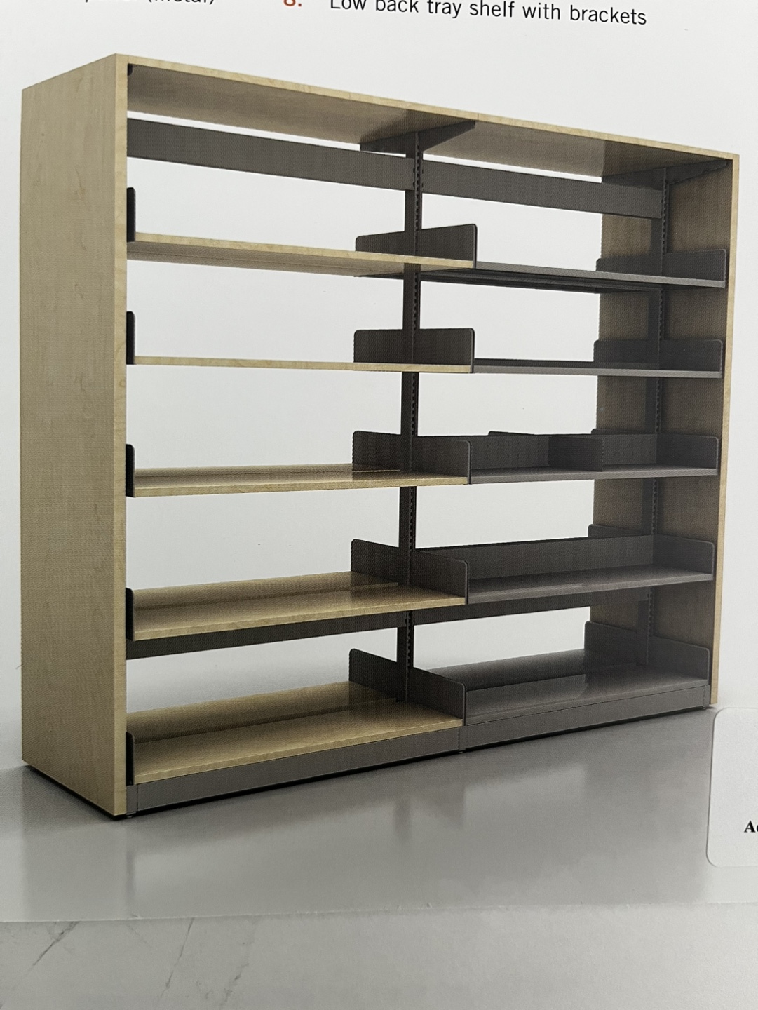 Used Library Shelving Unit - Heavy Duty