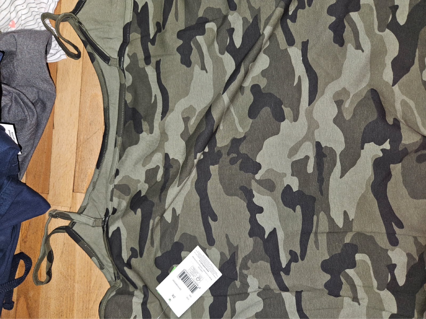 Camouflage Tank Top - Size 2X