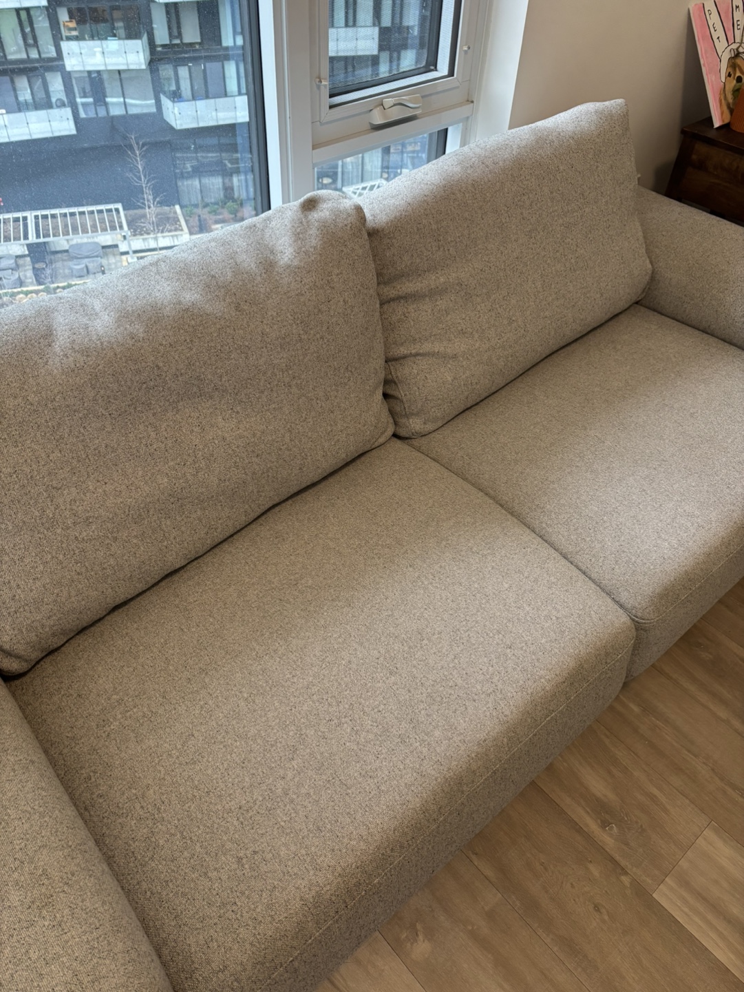 Structube Preston 3-seater Sofa - Grey - photo 2