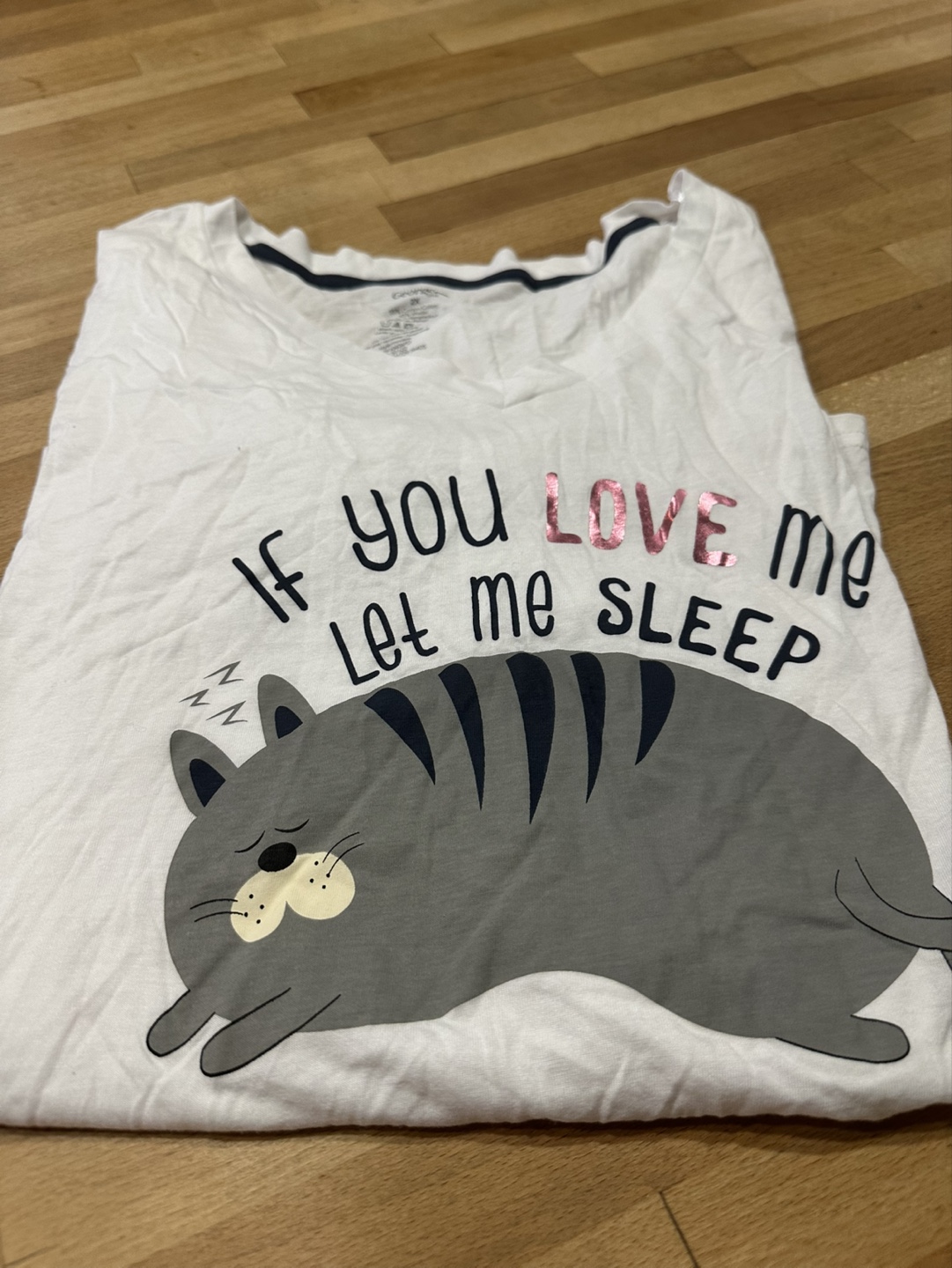 Women's Sleep Shirt - If You Love Me Let Me Sleep