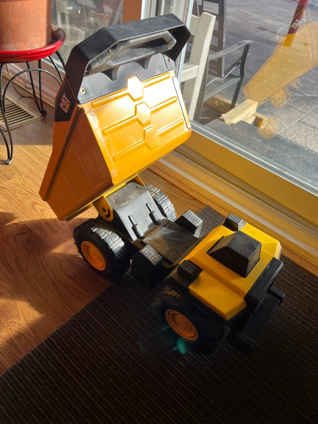 Kids' Toys Bundle: Slide, Pool Float, Dump Truck image indicator(2)