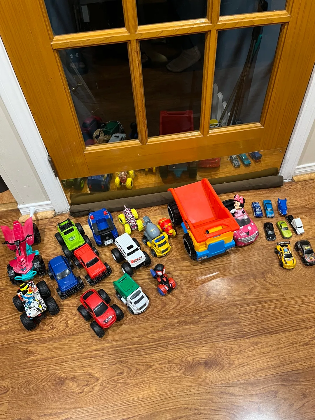 Kids' Toys Bundle: Slide, Pool Float, Dump Truck image indicator(9)