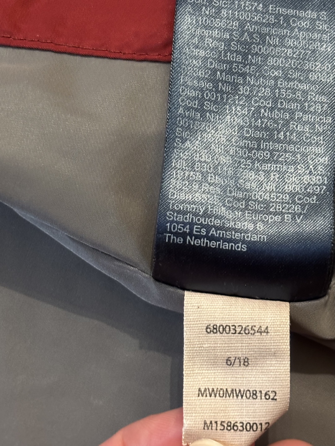 Tommy Hilfiger Red Jacket (Medium) - photo 5