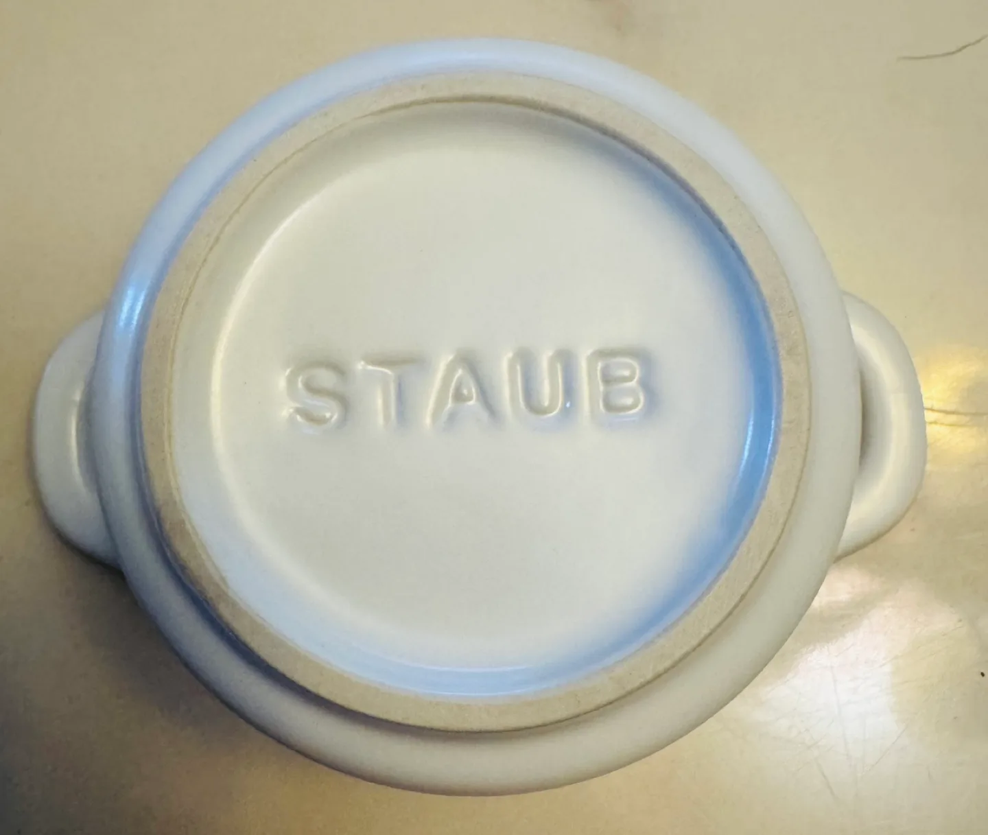 NEW STAUB | CERAMIQUE - Cocotte Ceramic - Ivory-White image indicator(6)