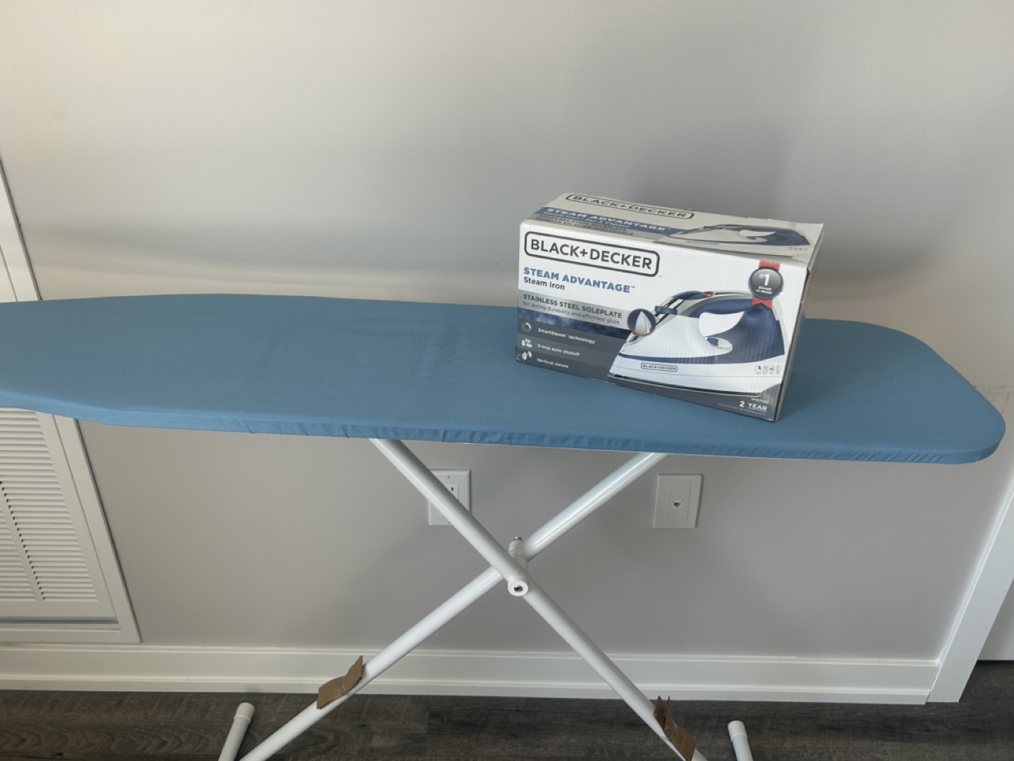 Black+Decker  Iron + Ironing Board+ Cloth drying rack - photo 3