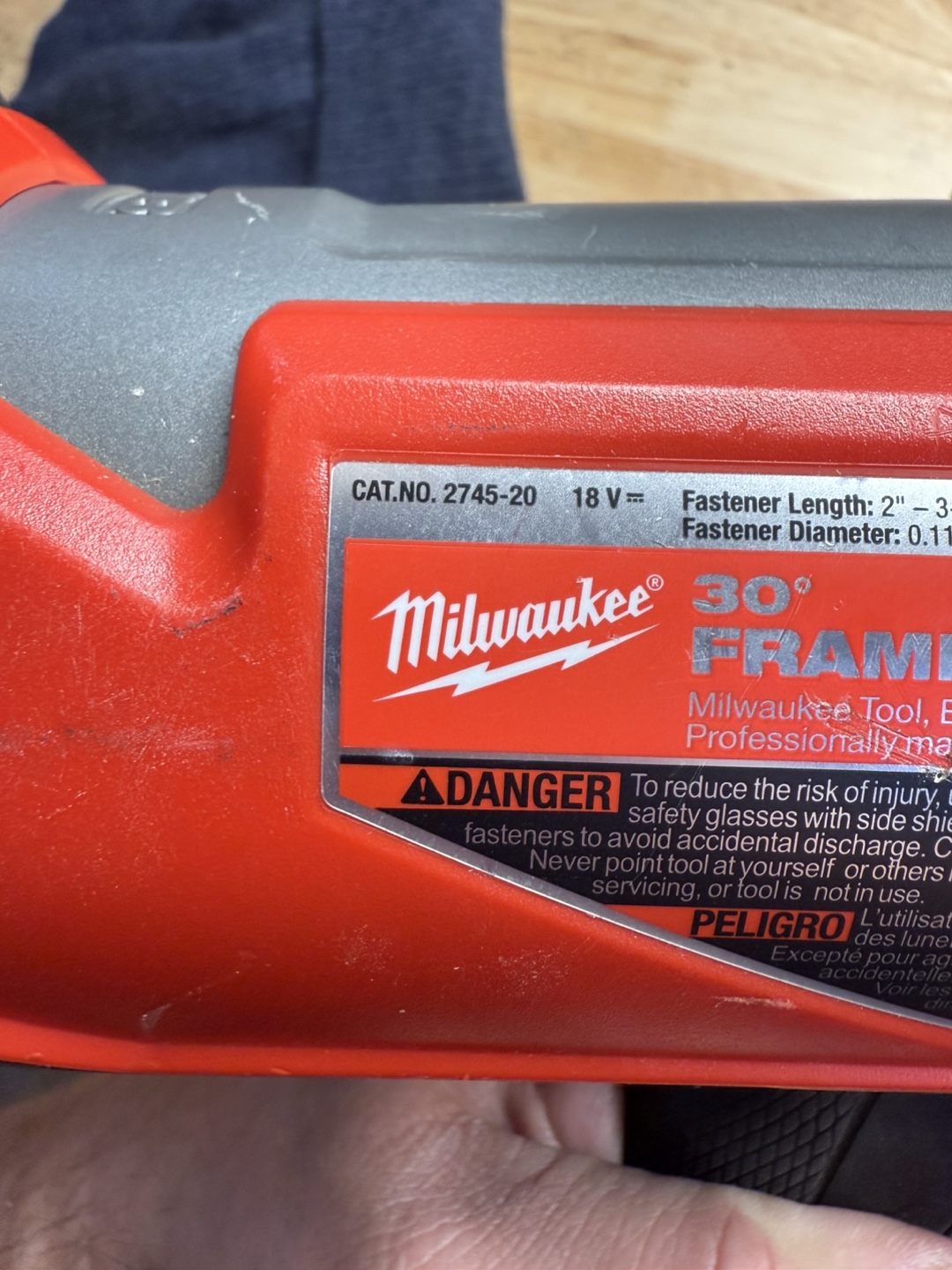Milwaukee Tool M18 FUEL 18V 3-1/2” Framing Nailer - photo 5