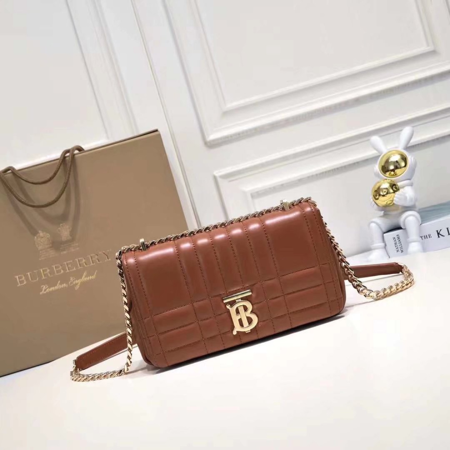 Burberry Quilted Leather Crossbody Bag - photo 2