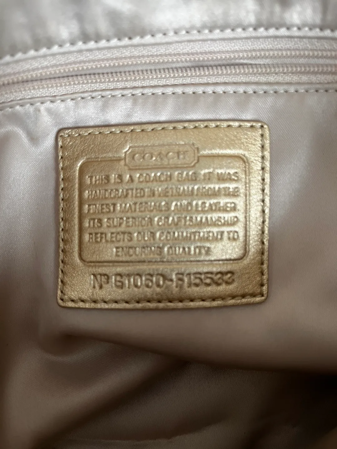 Authentic Coach Bag image indicator(5)