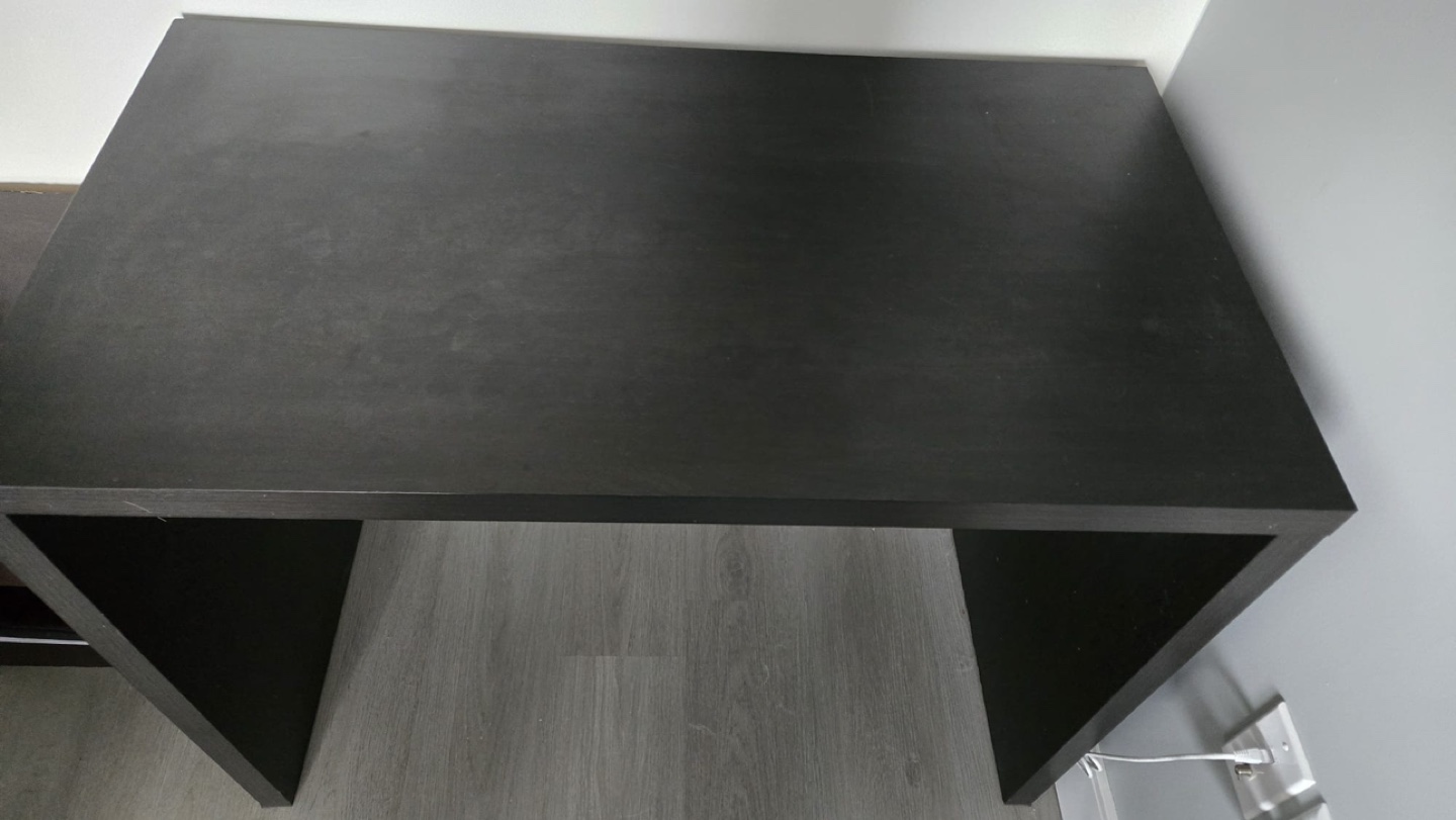 Dark Brown Desk and Nightstand Set - photo 2