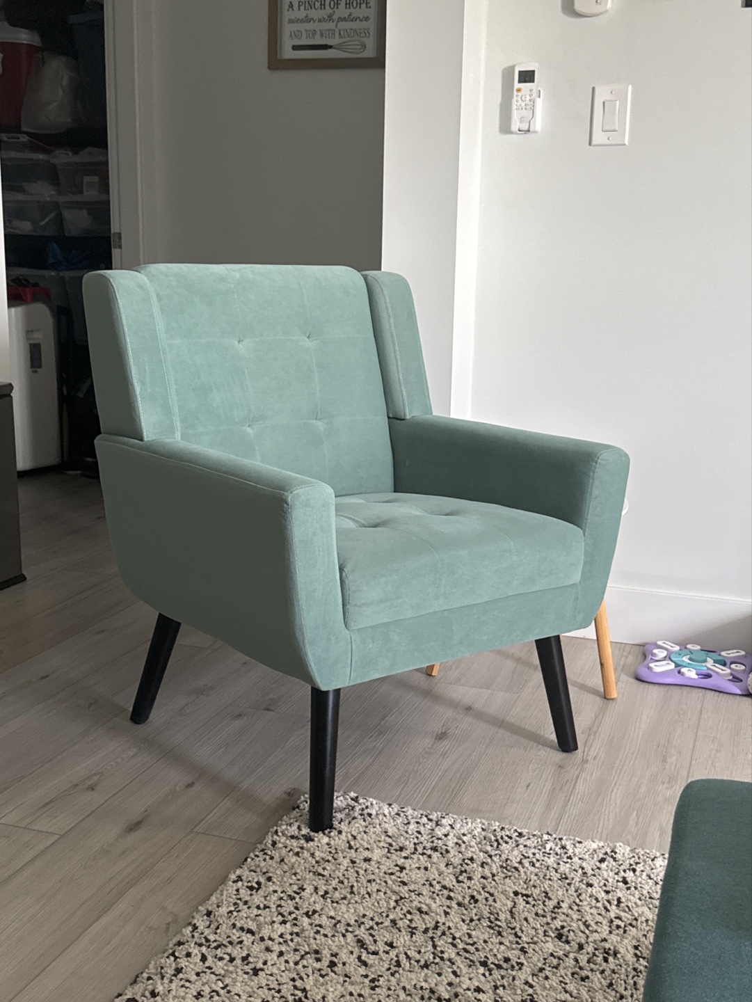 Mint Green Accent Chair