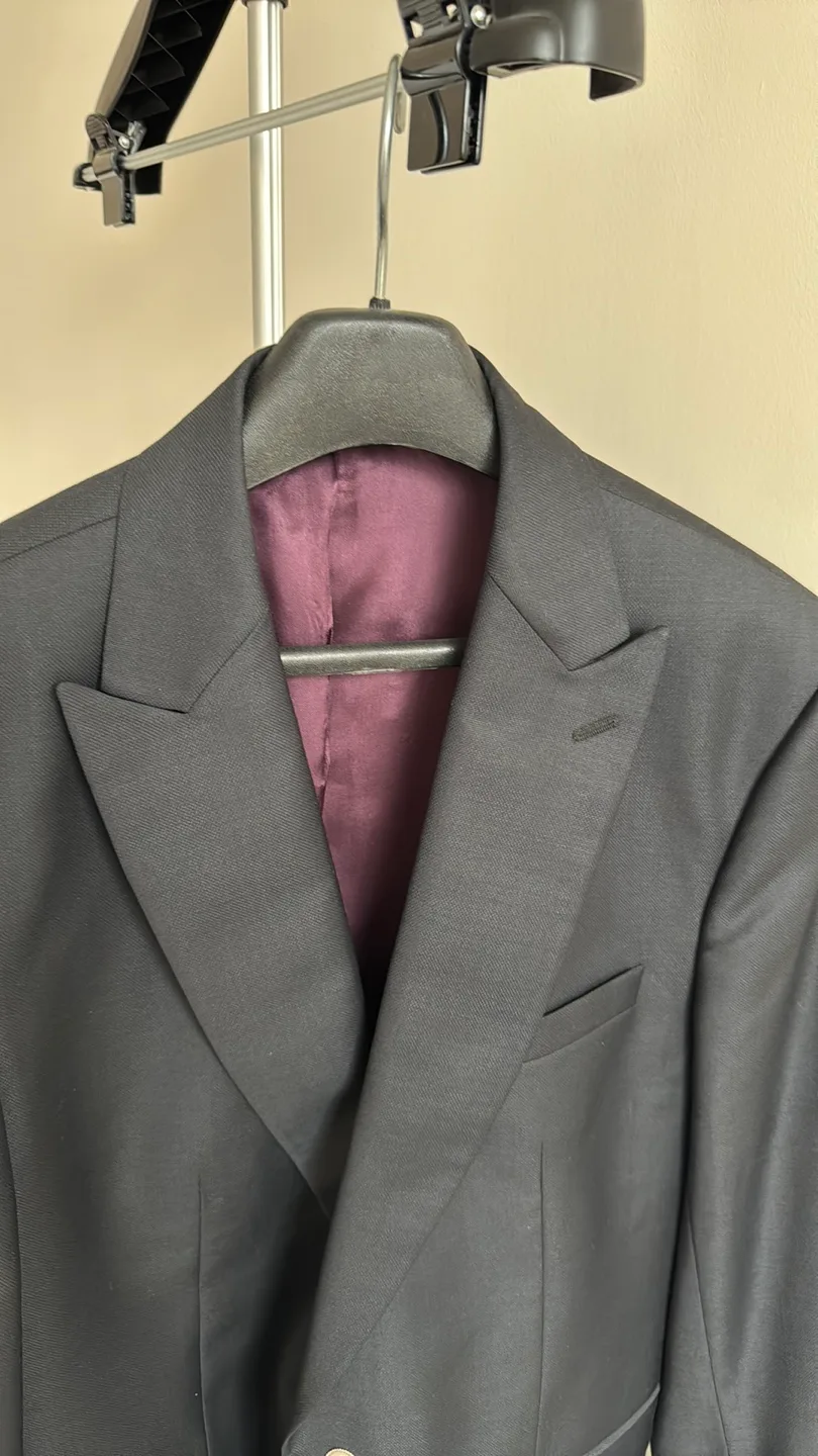 Men's Wool Navy Blazer- Size 54EU/44US image indicator(3)