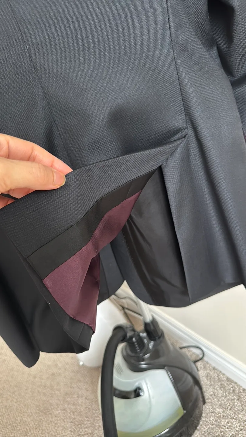 Men's Wool Navy Blazer- Size 54EU/44US image indicator(4)