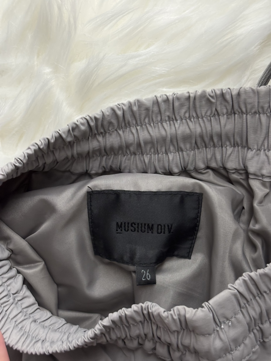 [MUSIUM DIV] Grey Cargo Pant - photo 5