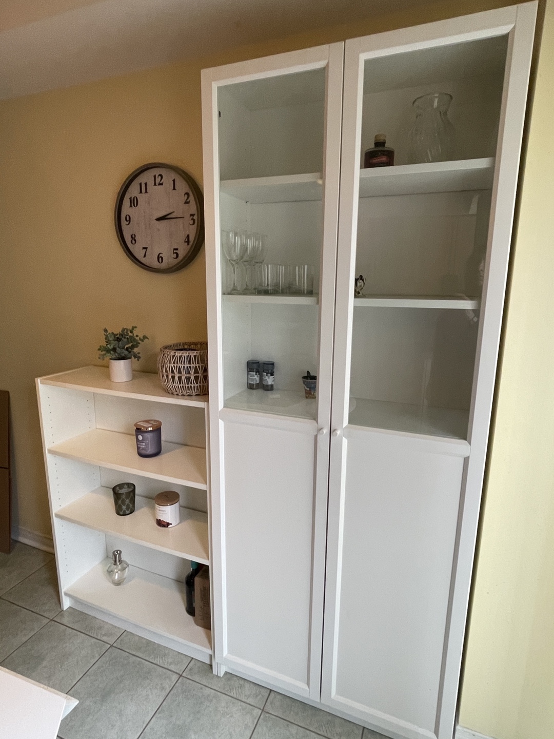 White 3-shelf bookcase - photo 3