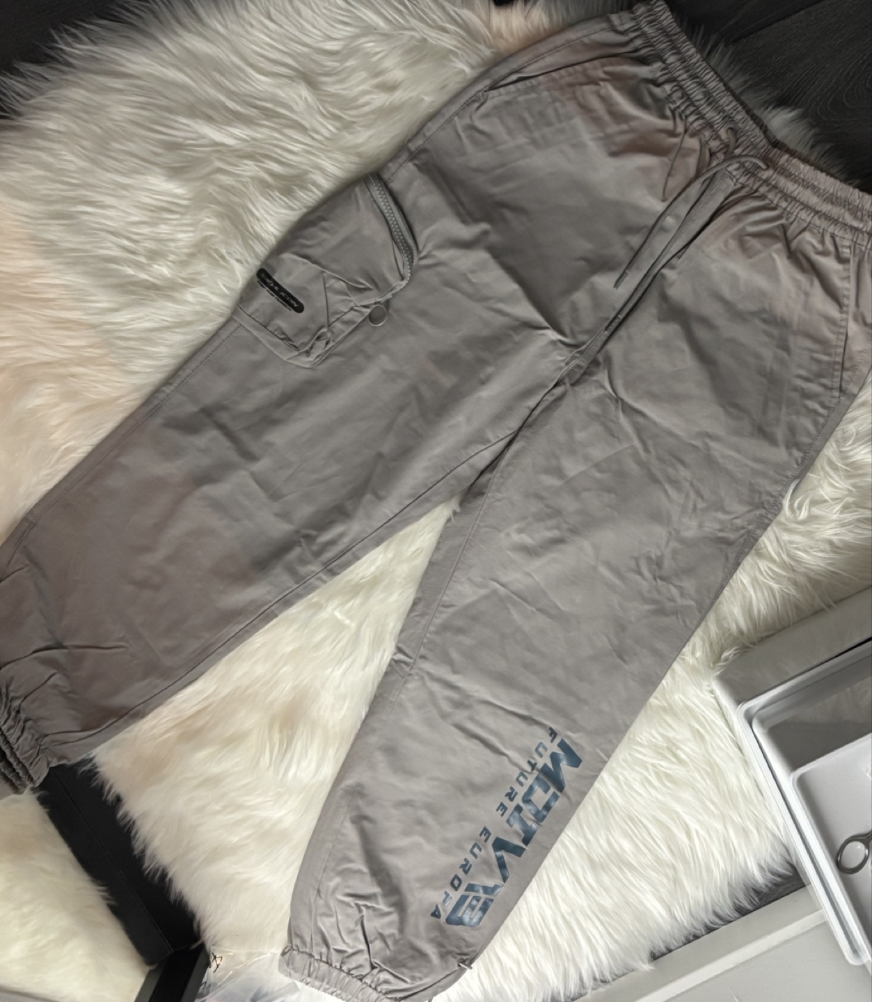 [MUSIUM DIV] Grey Cargo Pant - photo 2