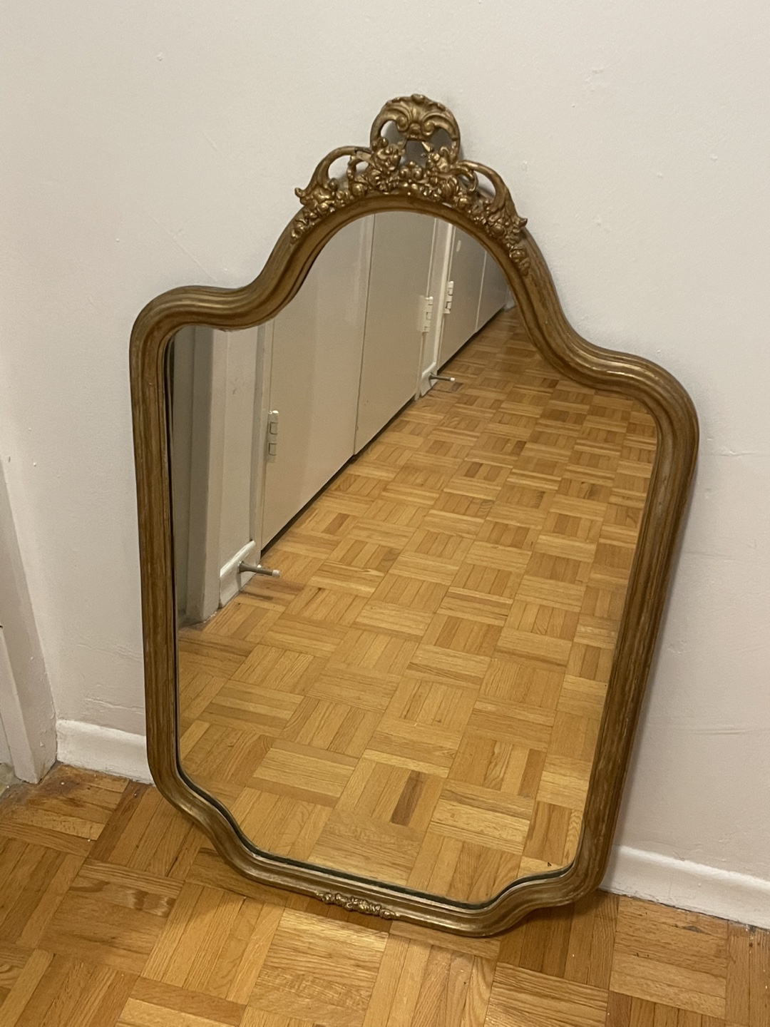 Ornate Gold Framed Mirror