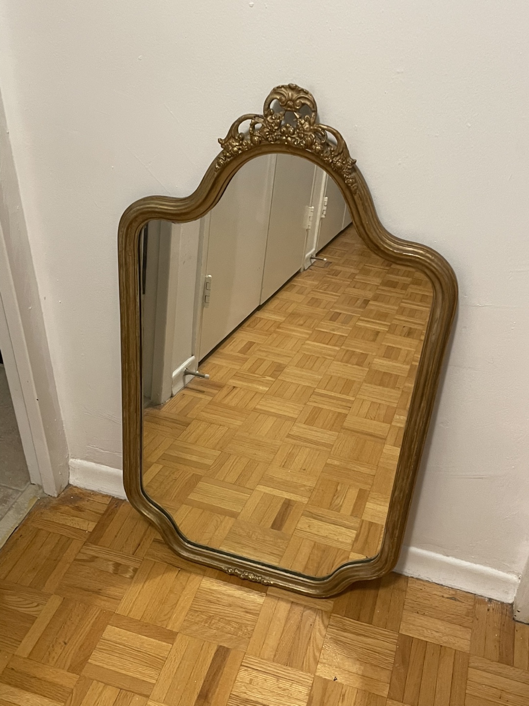 Ornate Gold Framed Mirror - photo 3