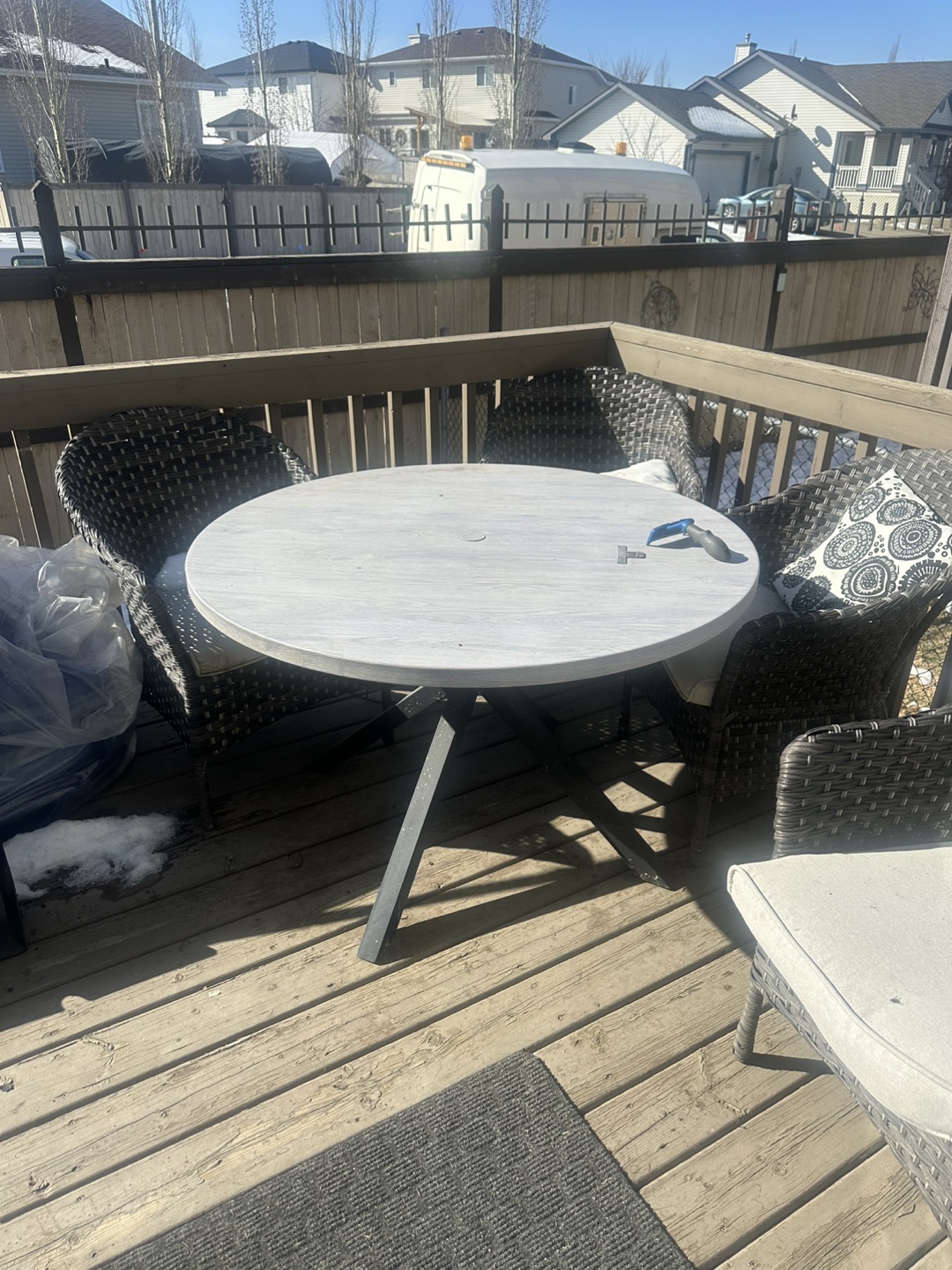 Hometrends Arya 5-Piece Patio Dining Set