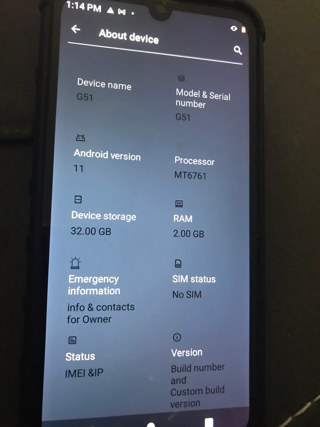 BLU G51 Smartphone - 32GB, 2GB RAM image indicator(3)