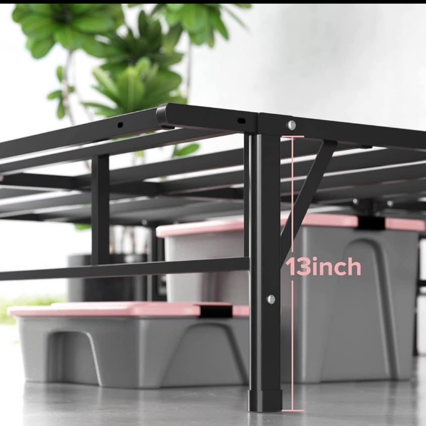 Metal Bed Frame - Twin Size - photo 4