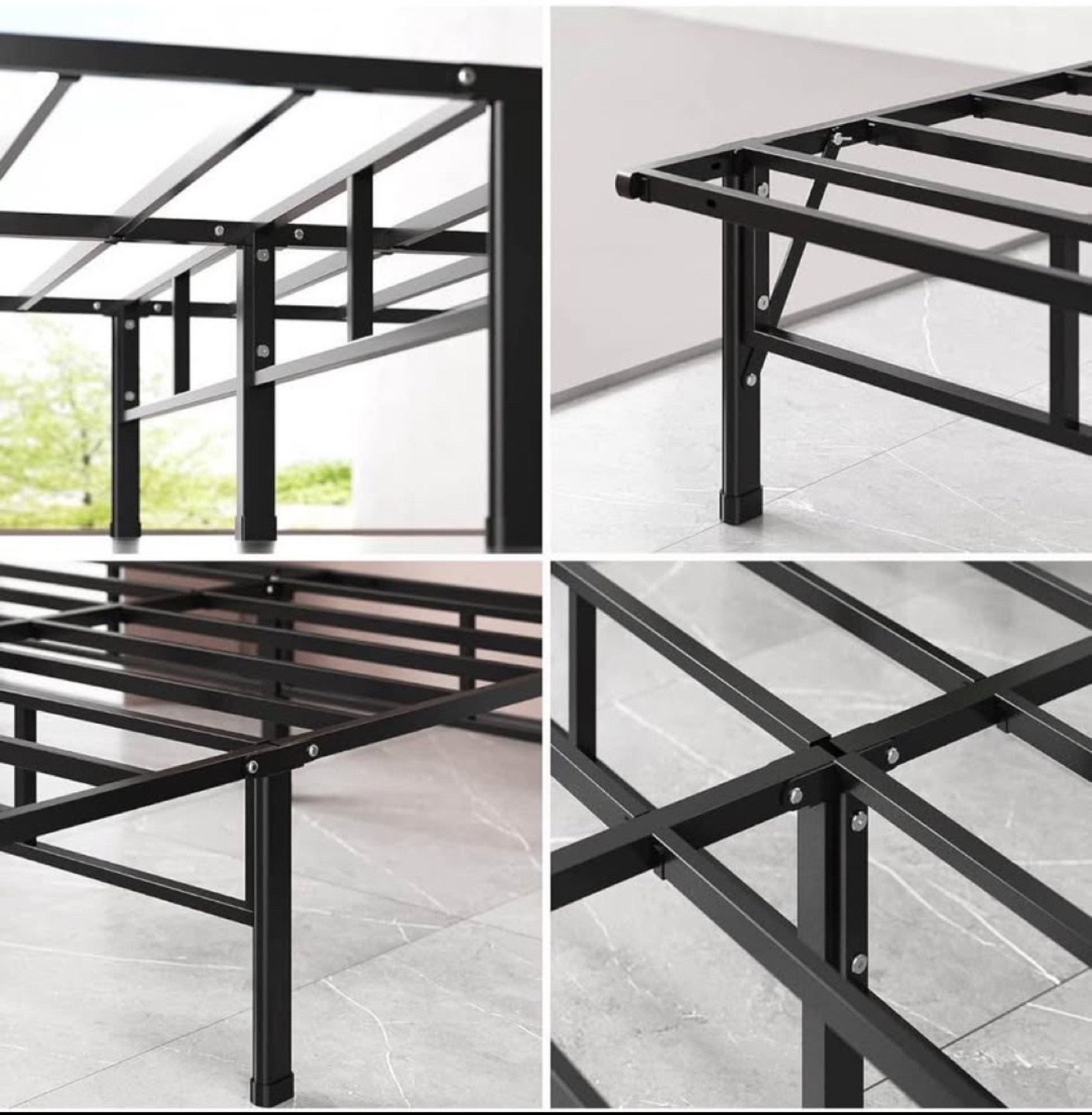 Metal Bed Frame - Twin Size - photo 3