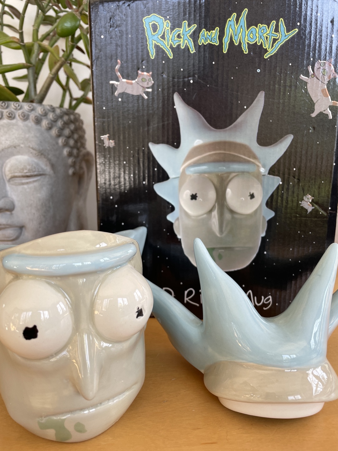 Rick and Morty 3D Rick Mug 💚 - photo 2