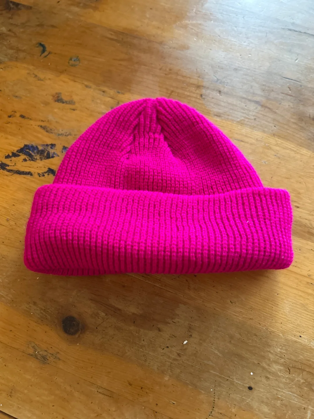 Hot Pink Knit Beanie image indicator(2)