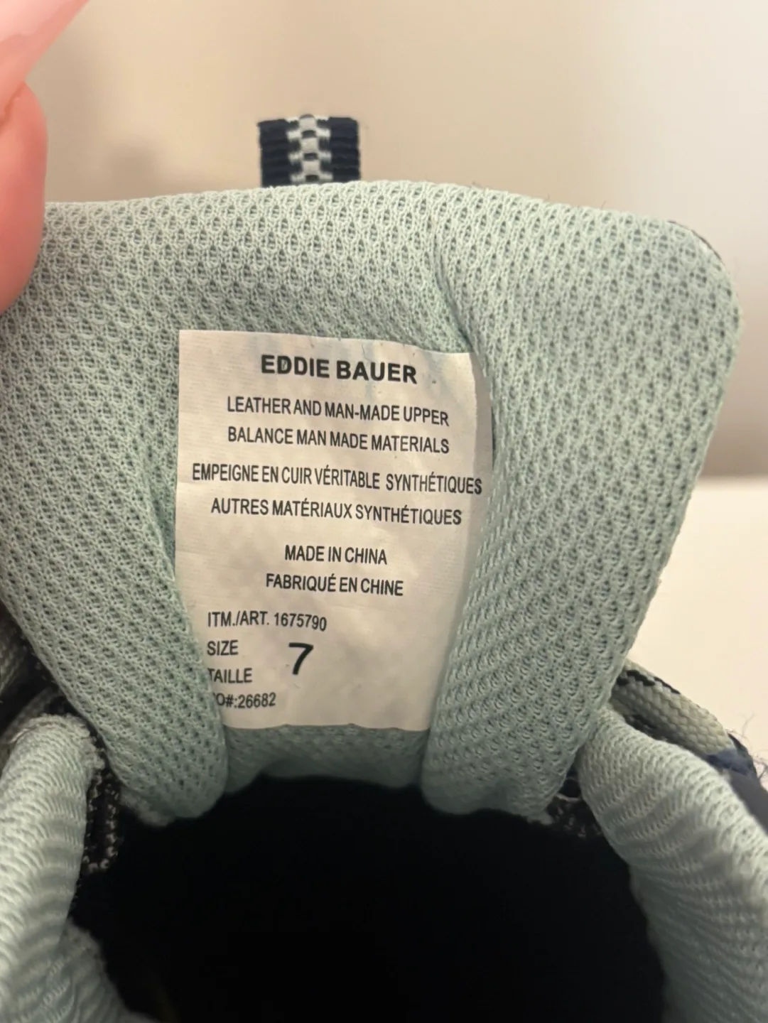 Eddie Bauer Women's Hiking Shoes Size 7 image indicator(4)