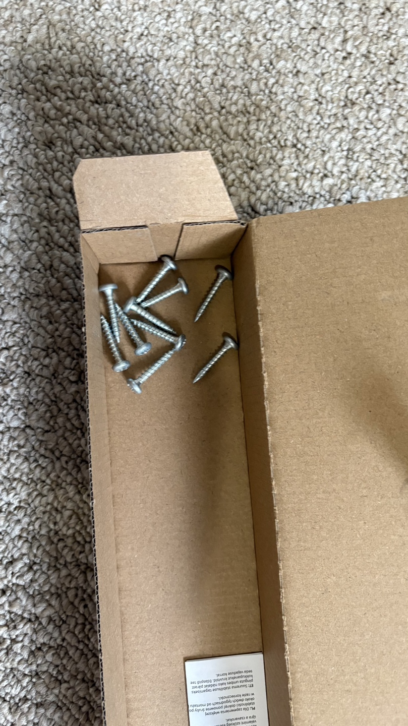 IKEA White Table Legs ADILS with Hardware - photo 3