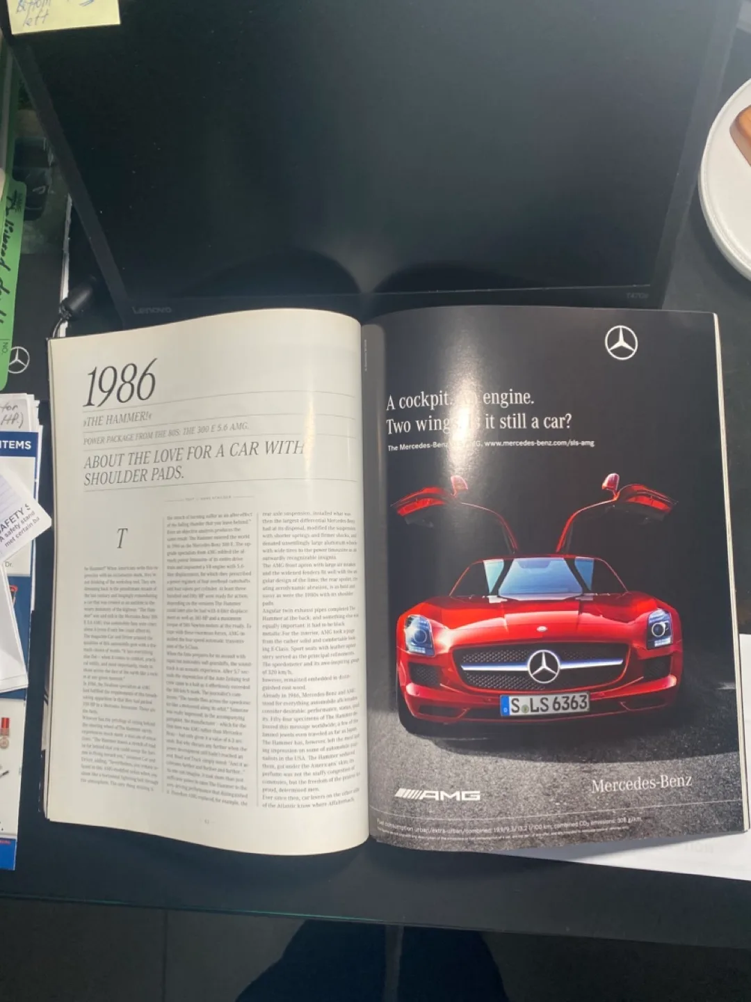 AMG Performance Magazine 2010 + Mercedes-Benz SLS AMG Brochure image indicator(2)