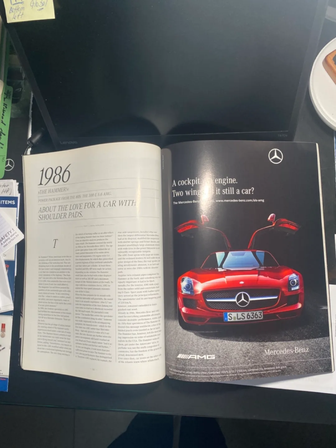 AMG Performance Magazine 2010 + Mercedes-Benz SLS AMG Brochure image indicator(3)