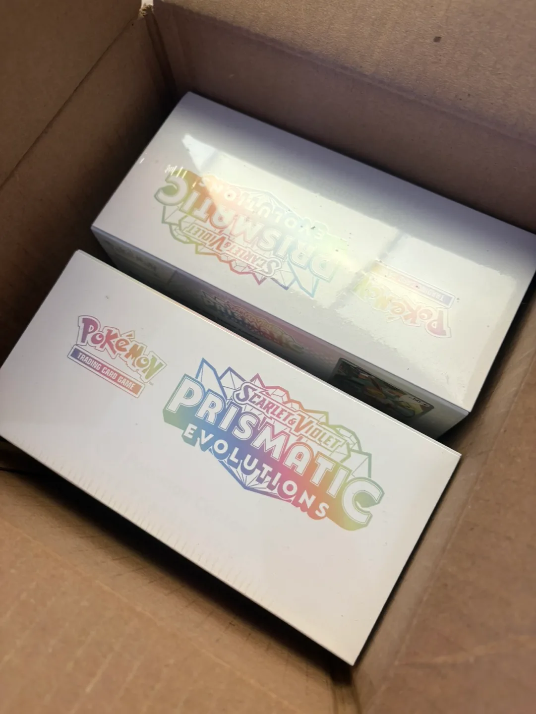 SEALED! Prismatic Evolutions Pokémon Center Elite Trainer Box image indicator(7)