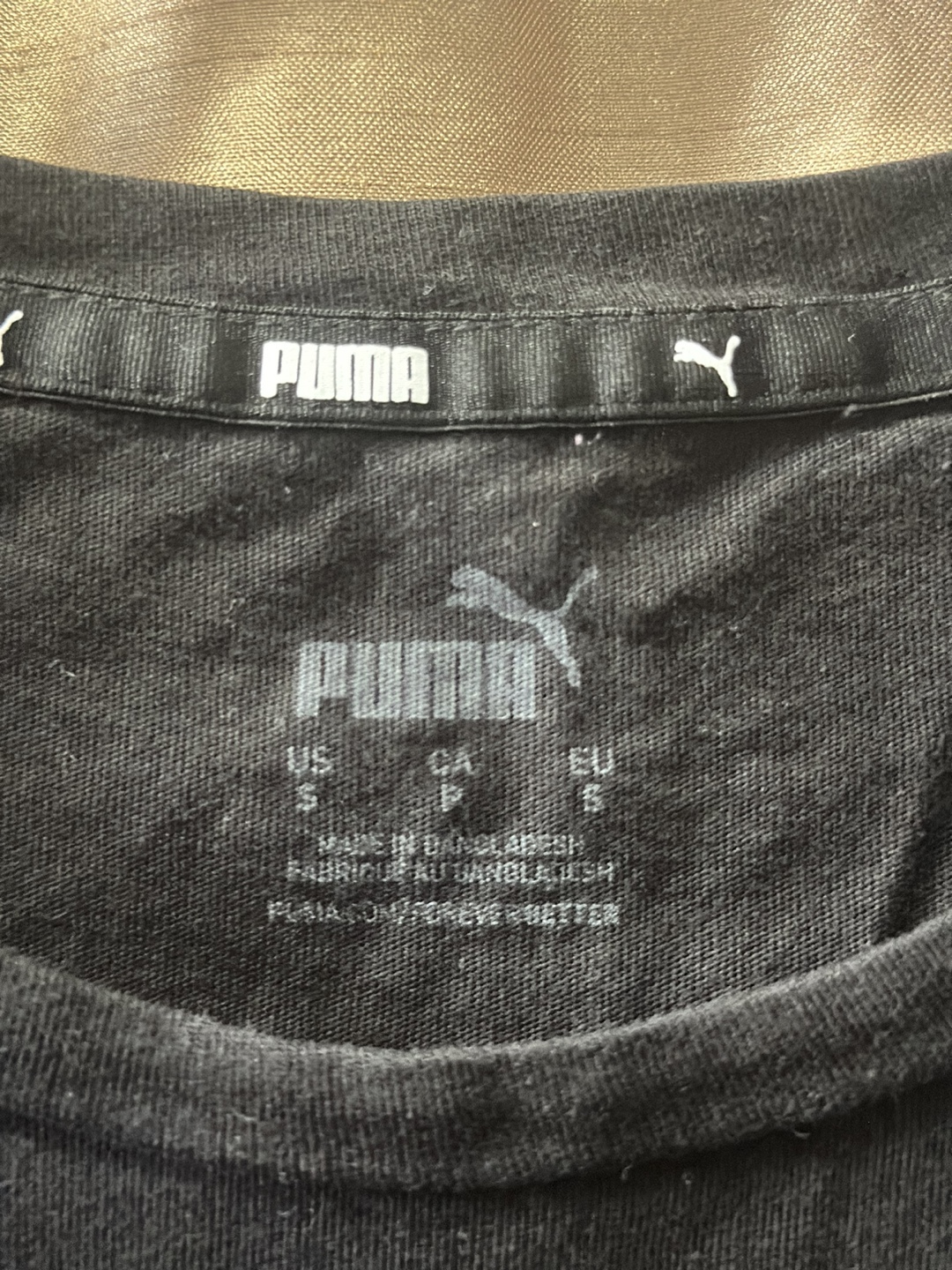 Puma Women's Black Crop Top Size Medium - photo 2