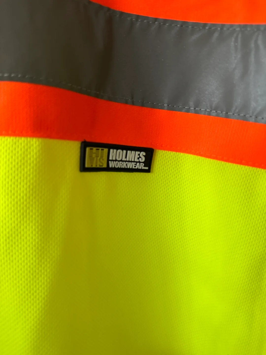 Holmes Workwear Hi-Vis Short Sleeve T-Shirt - L/G 💚 image indicator(4)