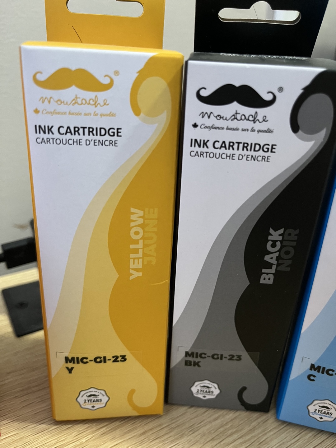 *NEW* Moustache MIC-GI-23 Ink Cartridges for Canon PIXMA G620 - photo 3