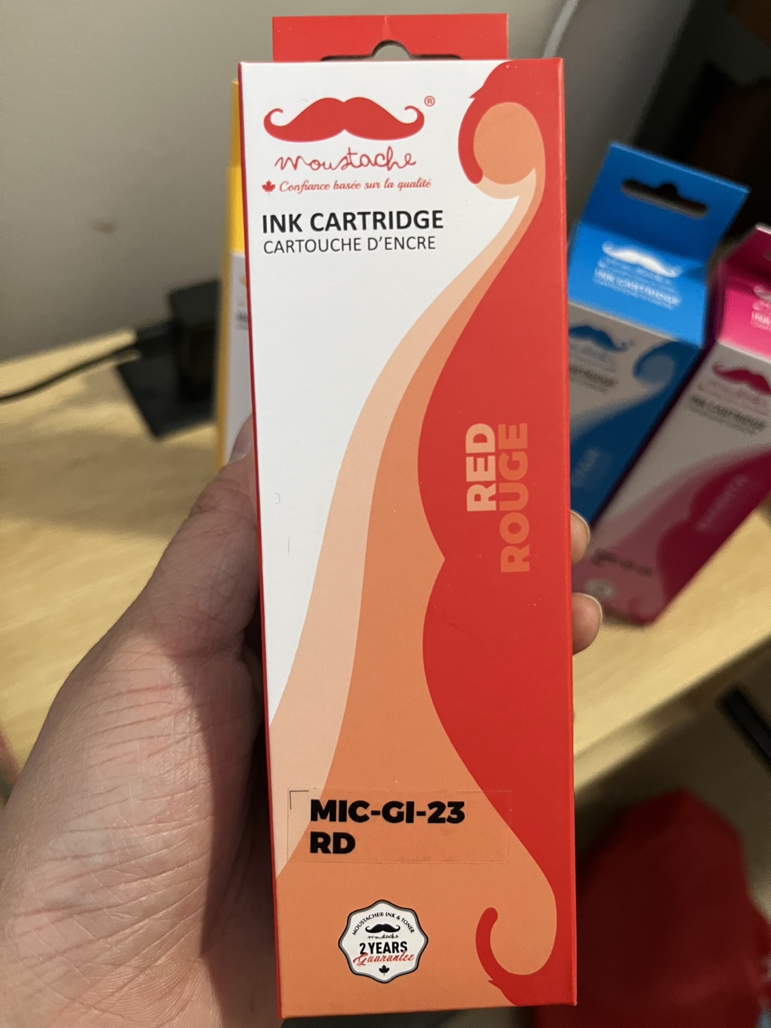 *NEW* Moustache MIC-GI-23 Ink Cartridges for Canon PIXMA G620 - photo 2