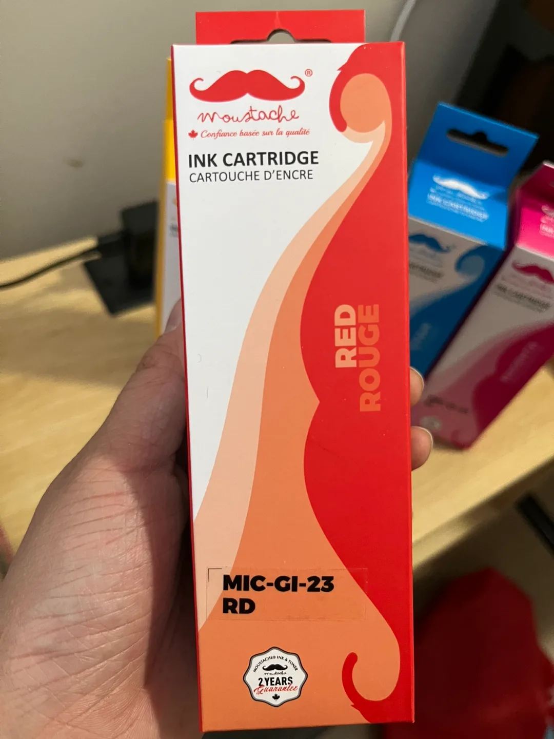 *NEW* Moustache MIC-GI-23 Ink Cartridges for Canon PIXMA G620 image indicator(2)