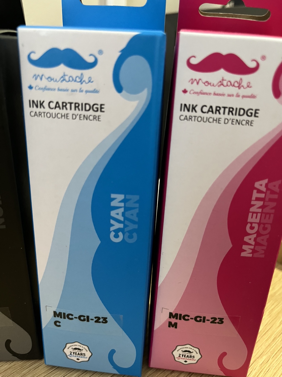 *NEW* Moustache MIC-GI-23 Ink Cartridges for Canon PIXMA G620 - photo 4