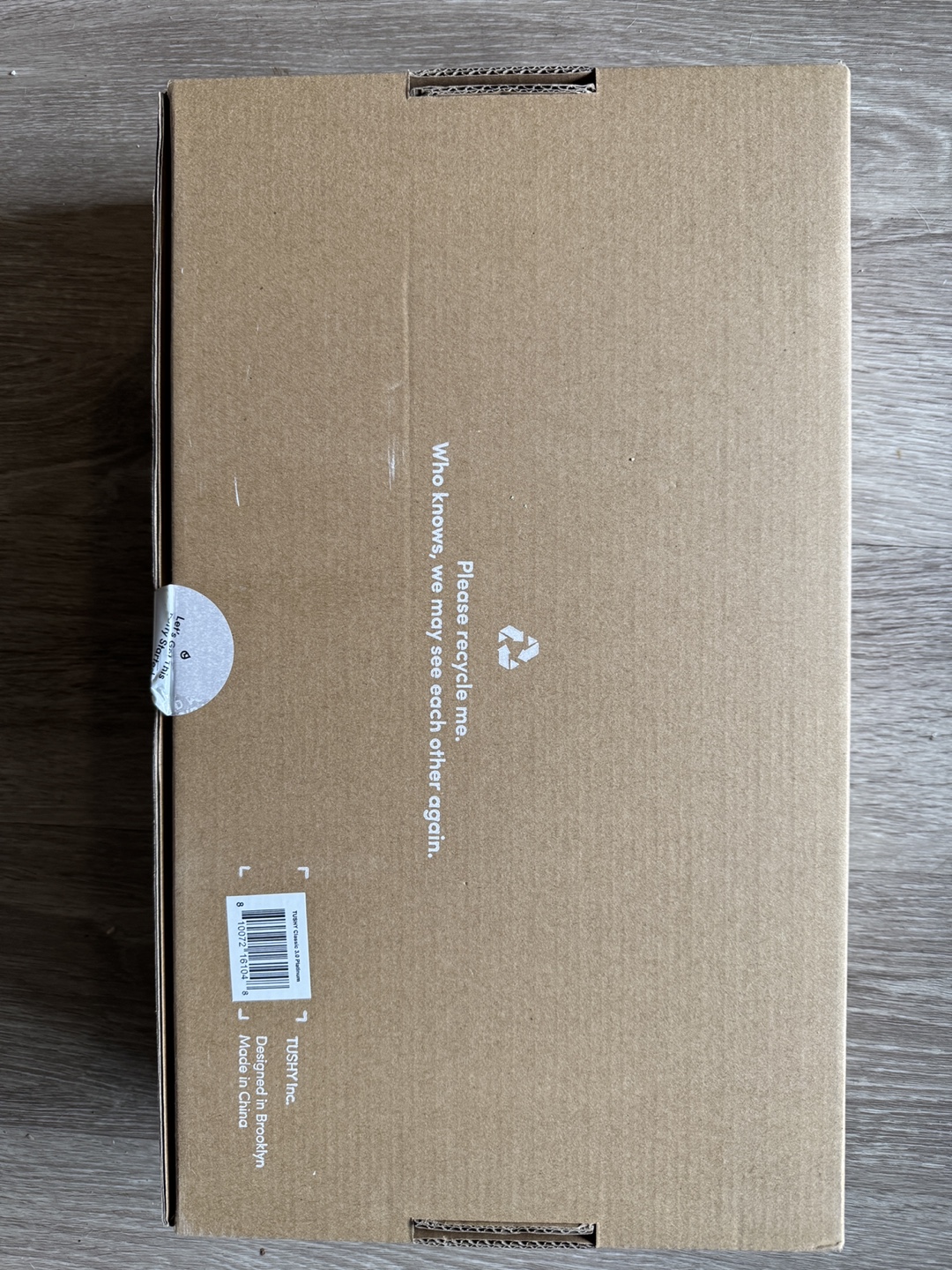 Tushy Classic 3.0 bidet attachment - Platinum 💚 - photo 2