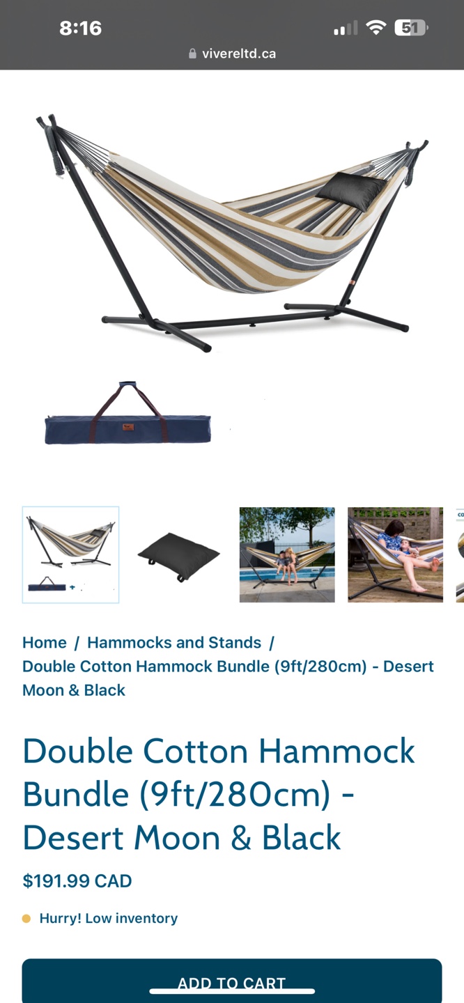 Hammock Bundle with Stand