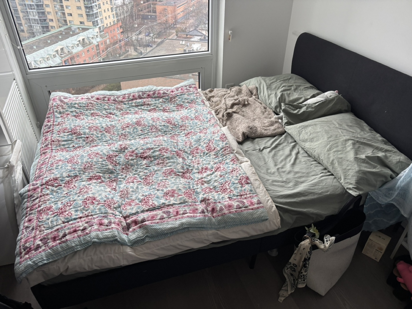 bed + matress + mattress topper- MOVE OUT SALE!!!! - photo 4