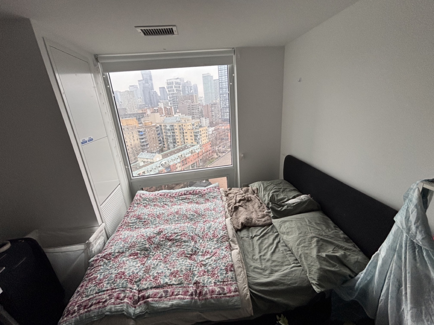 bed + matress + mattress topper- MOVE OUT SALE!!!!