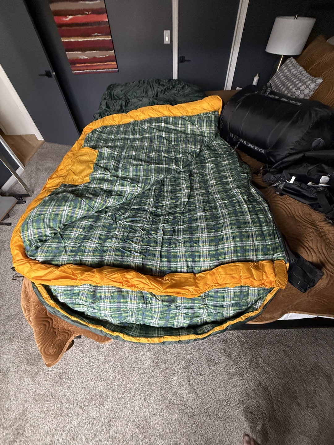 Nitestar +0° Square Sleeping Bag with Hood Black Pine Sports - photo 2